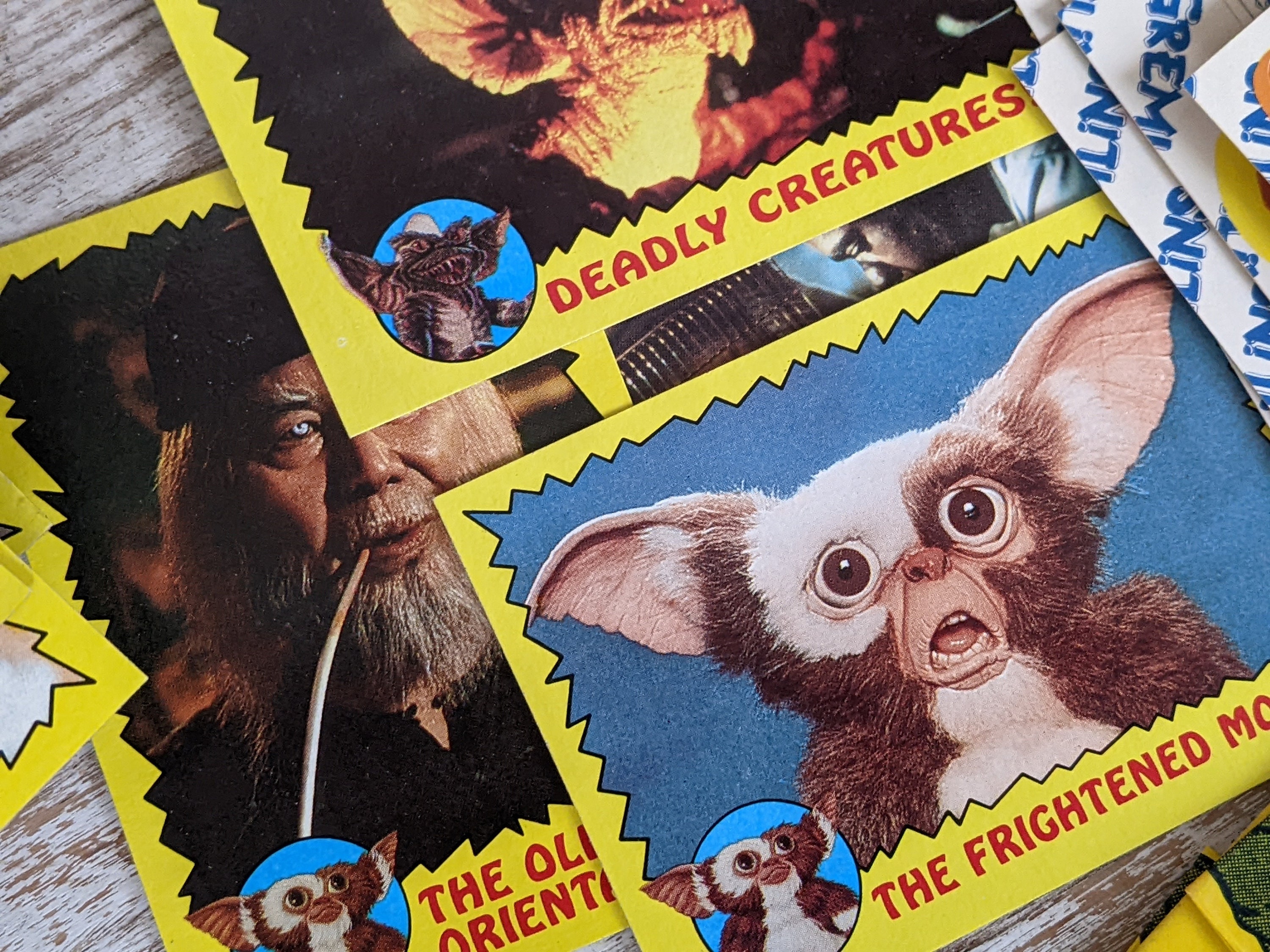 その他 GREMLINS MOVIE PHOTO CARDS Topps 1984 Gremlins 1984 Picture Card Series Topps Partial Set of 22 No