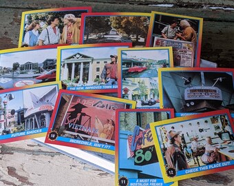 1989 Back to the Future II Topps Trading Cards: Complete Set, 88