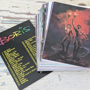 1991 Boris Vallejo Complete 90 Card Set of Series 1 !! Fantasy Illustration Concept Art !! Amazing Vintage Gifts & Retro Sci-Fi Collectibles