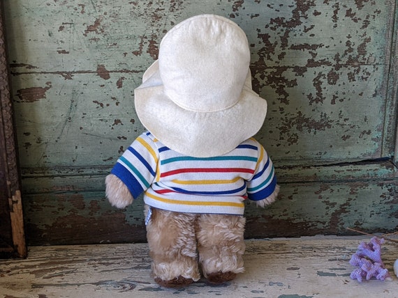 Vintage 1981 Paddington Plushie by Eden Toys: Polo Shirt