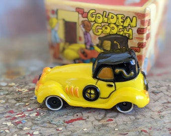 Vintage Wallace Berrie Ramblin' Wreck Mini Car: 1976 Funkymobiles