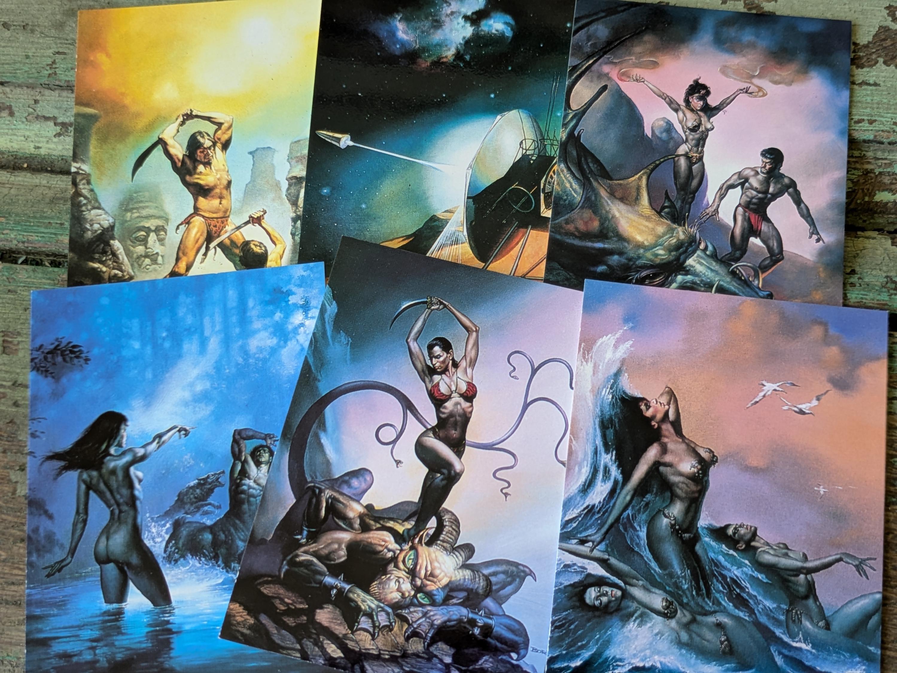 1992 Boris Vallejo Fantasy Art Card Set: Complete Series 2 +