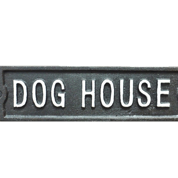 Dog House Plaque Etsy UK