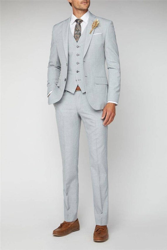 Suits for Menlight Grey 3 Fit Suits Wedding - Etsy