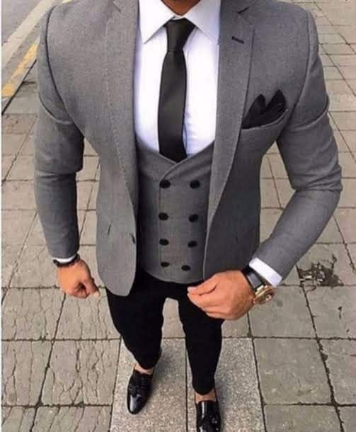 Grey Wedding Suit - Etsy