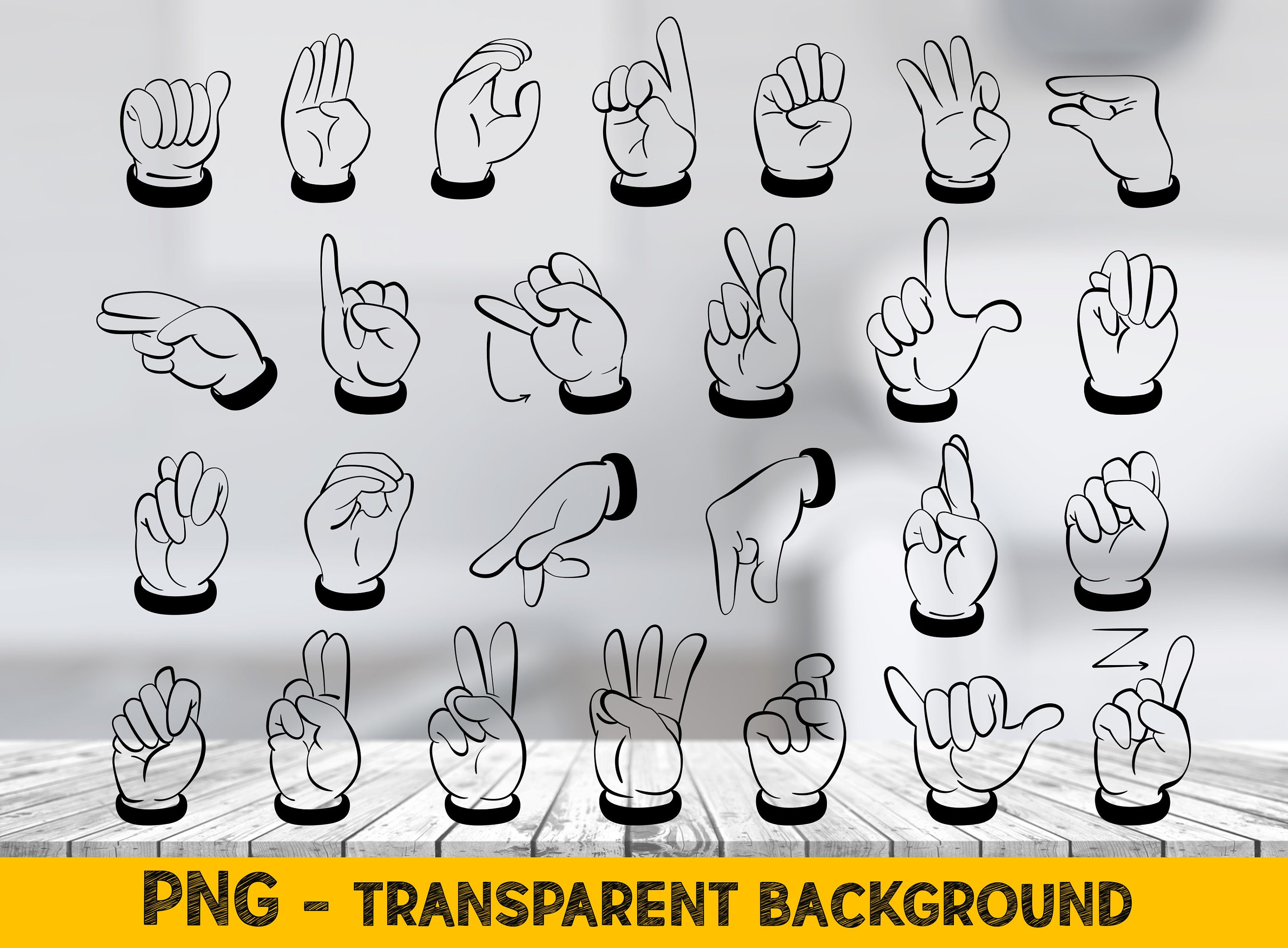 Asl Alphabet Svg for Cricut, Sign Language Svg Files for Cricut, Vector ...