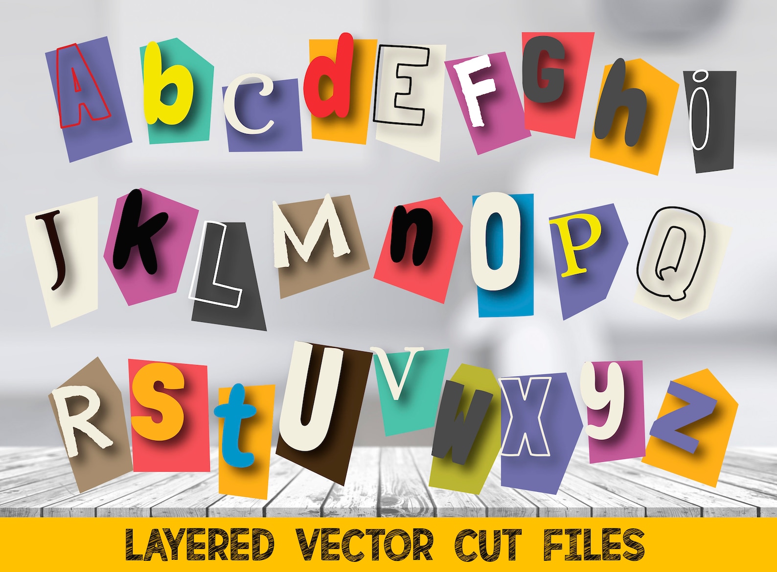 First Letters Svg Alphabet Svg Bundle, Letters Svg Files for Cricut, Cut Files Alphabet ...