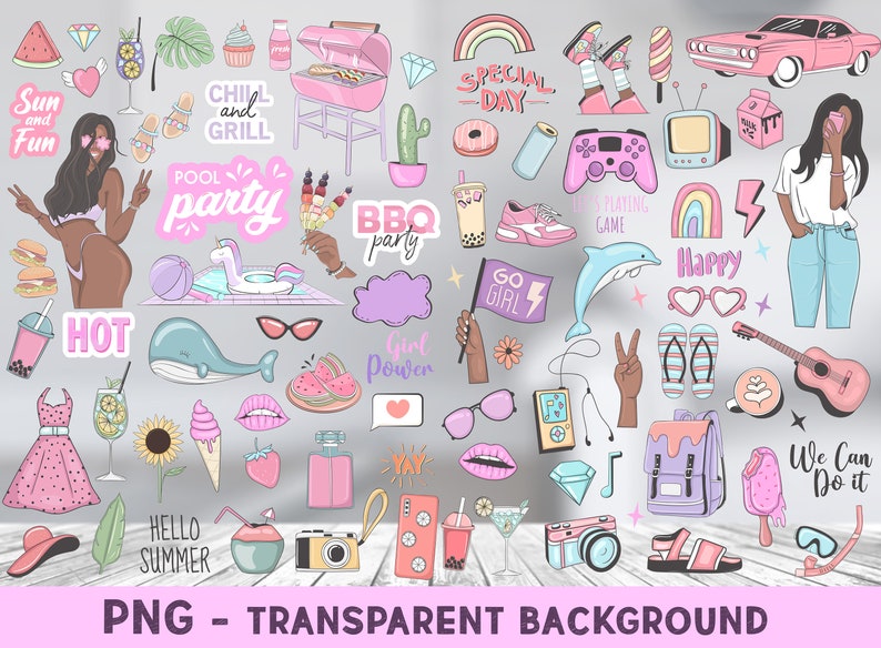PNG is a single pre-cropped digital stickers on a transparent background that does not require cutting, suitable for Android.