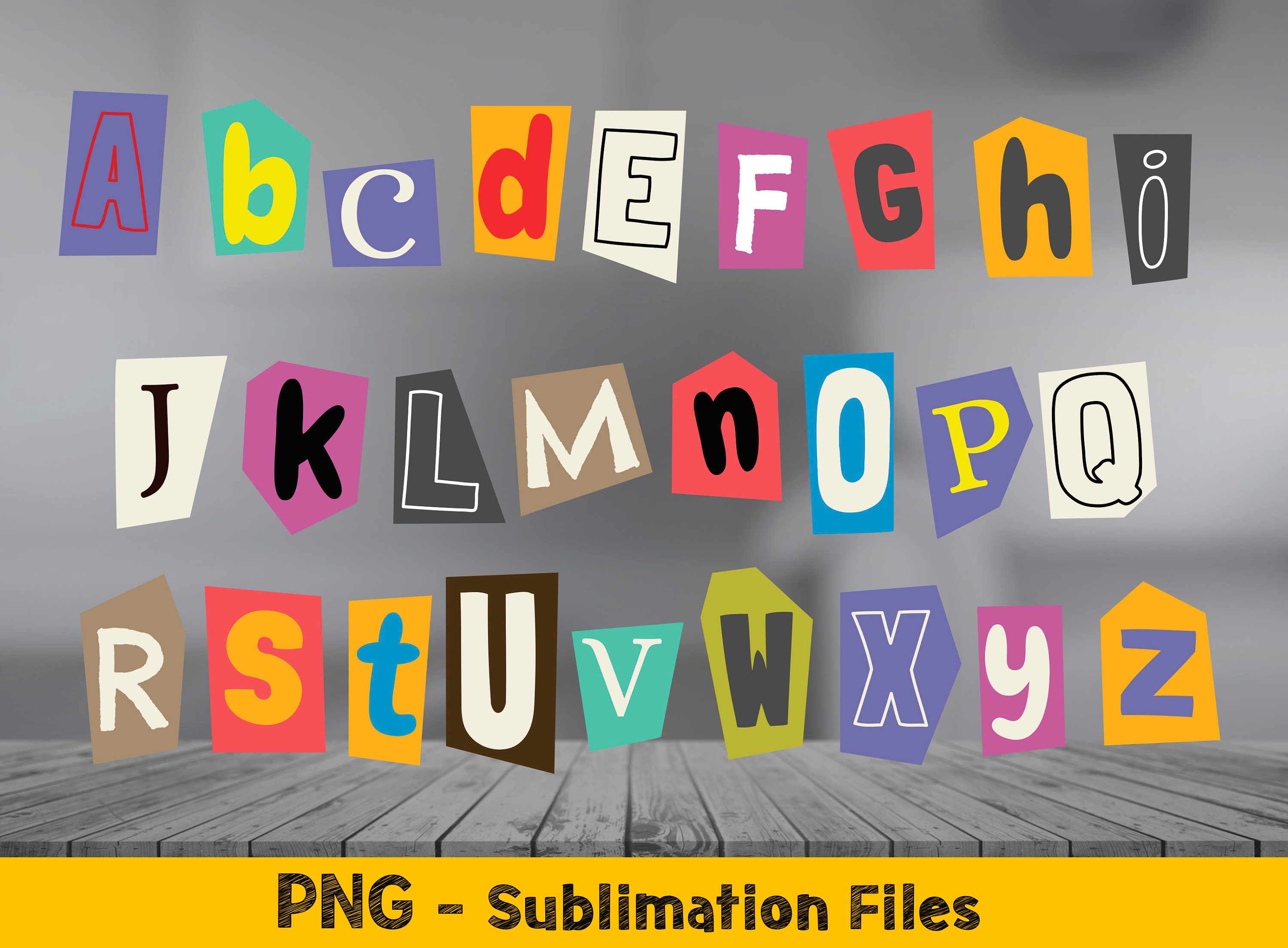 Fill Letters Svg Alphabet Svg Bundle, Letters Svg Files for Cricut, Cut Files Alphabet ...
