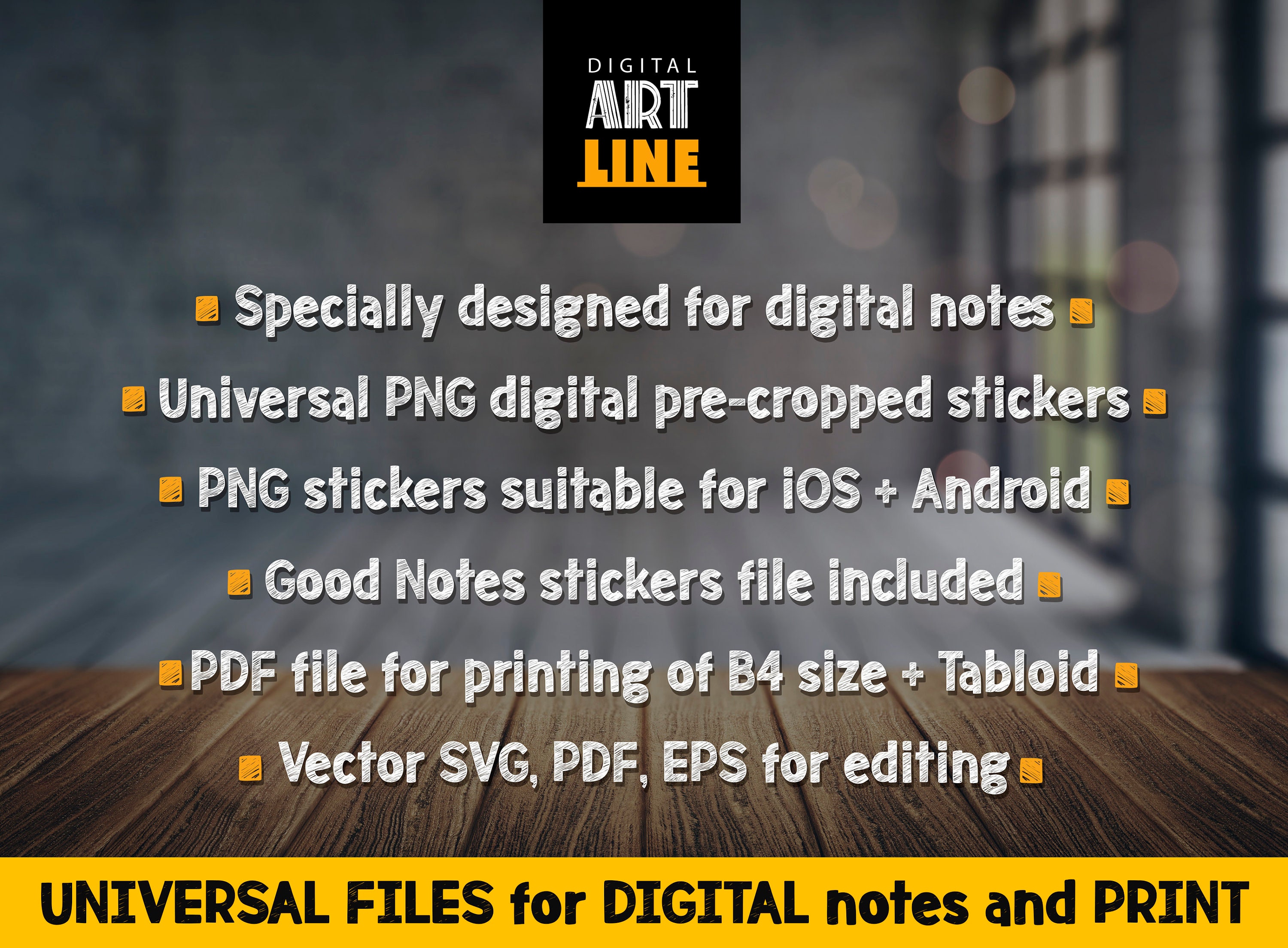 Digital Stickers for Goodnotes Png, Svg Cut Files, Planner Stickers ...