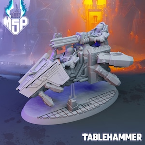 Spearhead Cavalry Bike 3 Models - Federation of Tyr - Grim Space Opera - 3D Printed Miniature - SciFi - Grimdark - 28/32 mm - High Detail