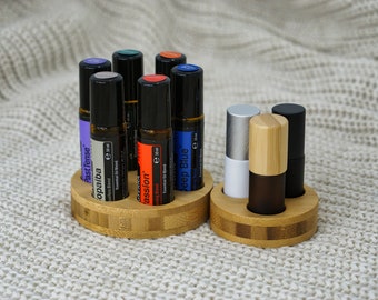 Ölständer CIRCLE in Kreisform für 10ml doTERRA / Young Living Roll-Ons - Aufsteller Ölhalter Roll-On-Ständer Display Organizer