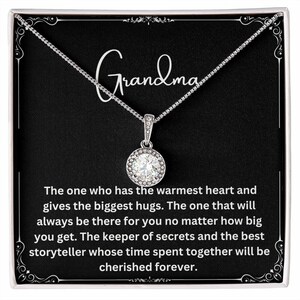 Oma Definition Anhänger Geschenk für meine Großmutter, Sentimental Geburtstag Halskette Geschenk für Nana von Enkelin mit Botschaftskarte