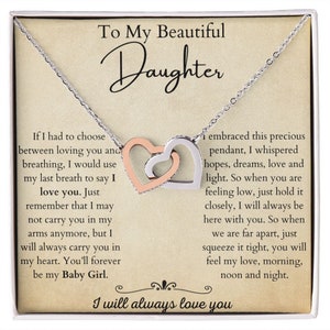 To My Beautiful Daughter Birthday, Graduation, Anniversary Gift. Mother to Daughter. Dad to Daughter Gifts. Birthday Gifts for Daughter.