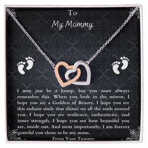 Zestaw upominkowy dla dziecka z naszyjnikiem w kształcie serca, naszyjniki dla kobiet, niezbędne rzeczy dla dziecka, prezenty na baby shower, prezenty dla nowej mamy dla kobiet, prezenty od męża