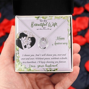 Alla mia bella moglie GIft con Message Card. Da marito a moglie regalo. Per il regalo di mia moglie. Idee GIft per mia moglie. Dal marito con amore.