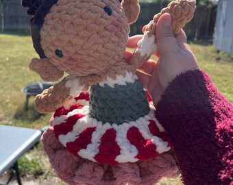 Crochet Christmas Ballerina Doll | Sugar Plum Fairy Doll | Handmade Christmas Gift | Made to Order