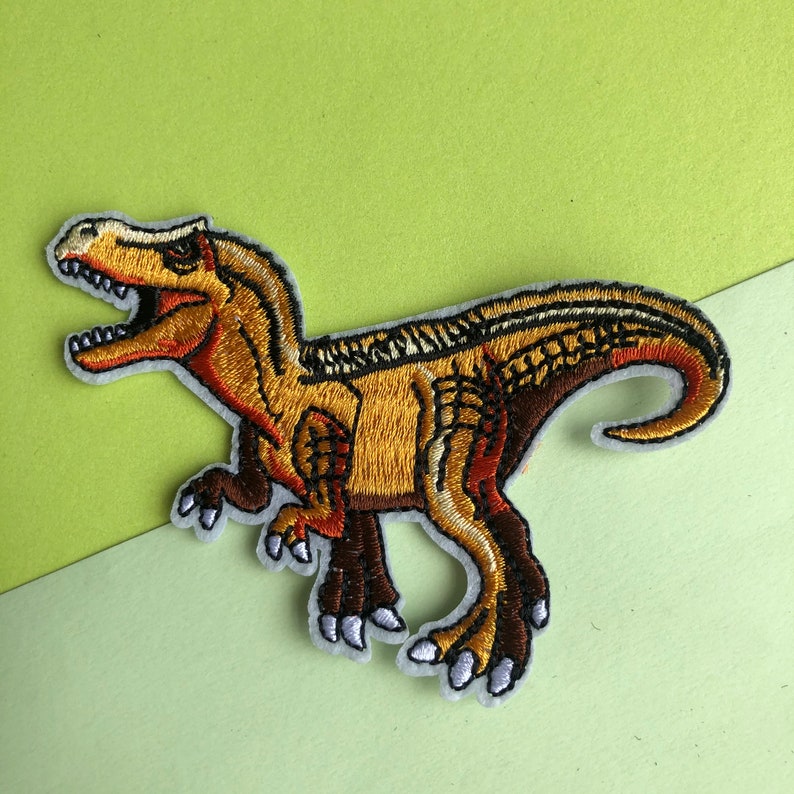 Dinosaur Patches Dinosaur Patches Ironing Patches Etsy