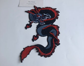 One big dragon patch, embroidery patch, ironing patch,