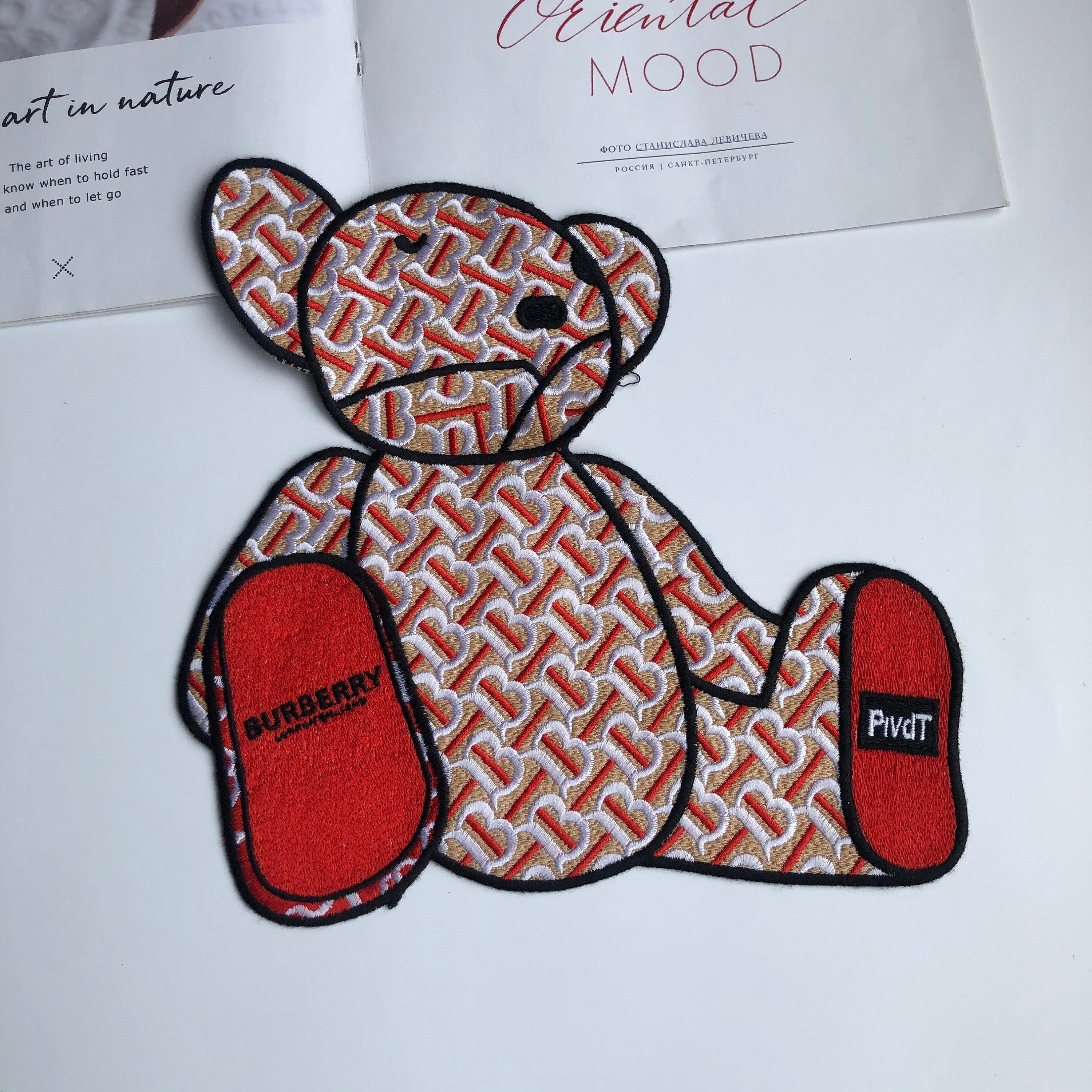 Louis Vuitton Bear T Shirt Heat Iron on Transfer Decal