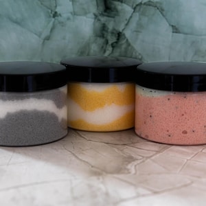 Whipped Sugar Scrub: Exfoliating Body Polish, Natural Self Care Gift