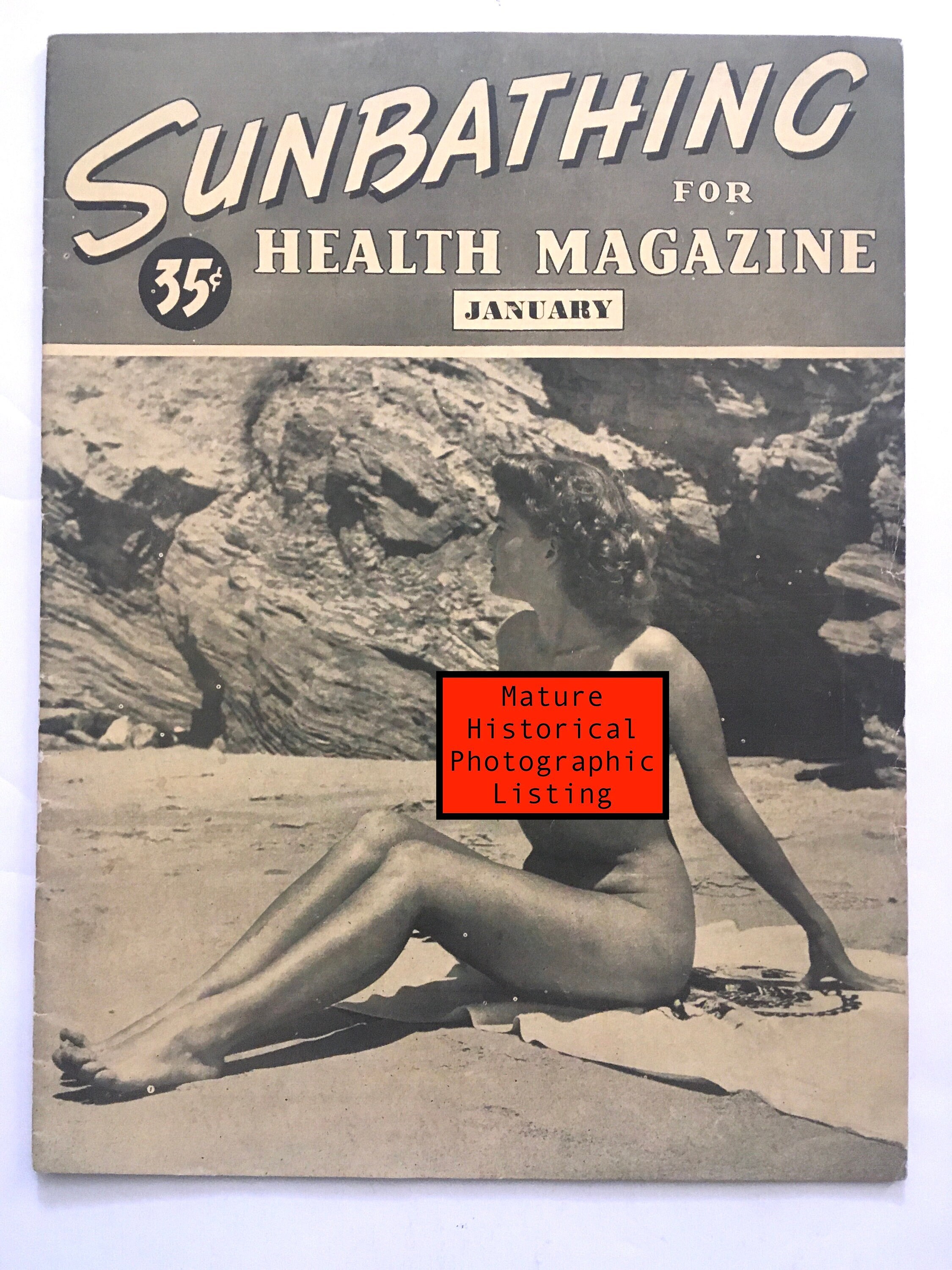 Sunbathing for Health Magazine January 1947 Vol.2 No.10 Etsy