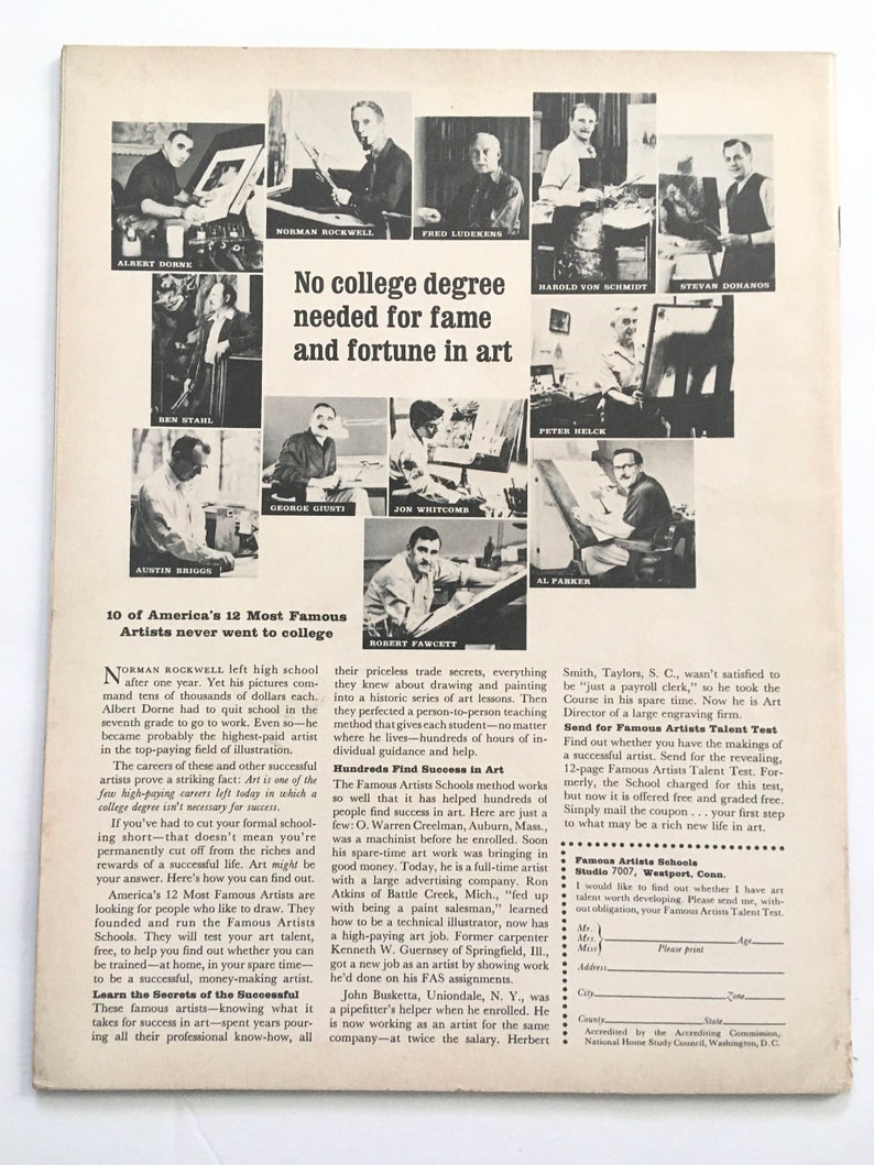 Caper Magazine Vol.11 No.5 September 1963 Vintage Mature Etsy