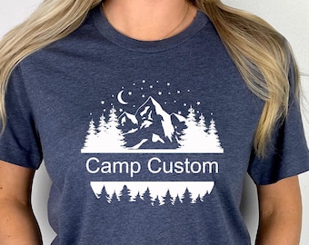 Custom Camp T-Shirt: Family Trip Tee