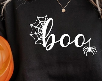 Boo Ghost Shirt: Spooky Halloween Sweatshirt for Toddlers