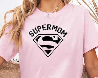 Super Mom T-Shirt, Mother's Day Gift, Trendy Mama Shirt