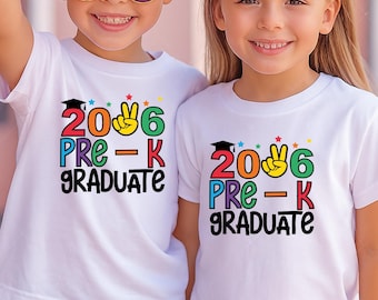 Pre-K Graduate Shirt: 2026 Graduation Party Tee