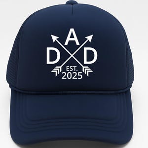 Personalized Dad Hat Custom Dad Hat with Est Year Father&#39;s Day Gift for Dad Papa New Dad Hat Fathers Day Hat Daddy Est Year Shirt
