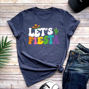 Let's Fiesta Shirt: Cinco De Mayo, Mexican Vacation Tee image 5