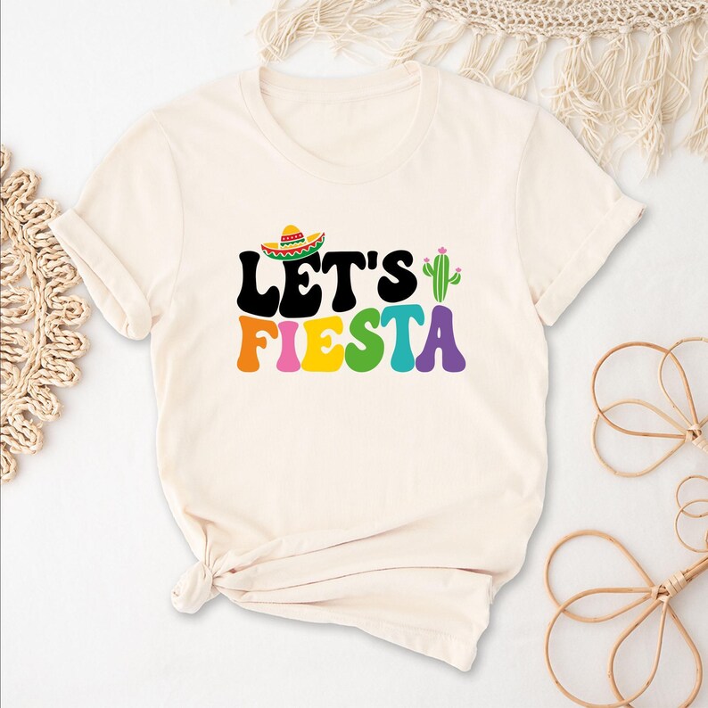Let's Fiesta Shirt: Cinco De Mayo, Mexican Vacation Tee image 6