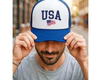 American Flag Hat: 4th of July USA Cap - Patriotic Freedom
