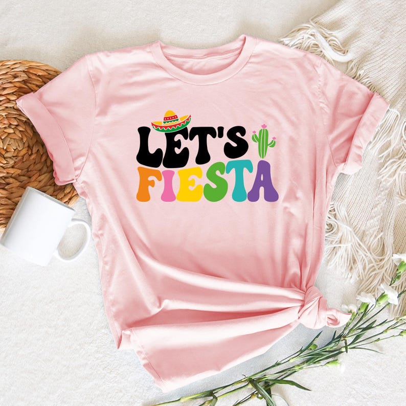 Let's Fiesta Shirt: Cinco De Mayo, Mexican Vacation Tee image 4
