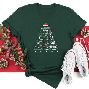 Math Tree Christmas Shirt Teacher Sweatshirt Mathematics Xmas Gifts