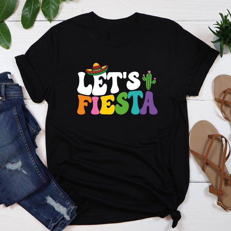 Let's Fiesta Shirt: Cinco De Mayo, Mexican Vacation Tee image 7