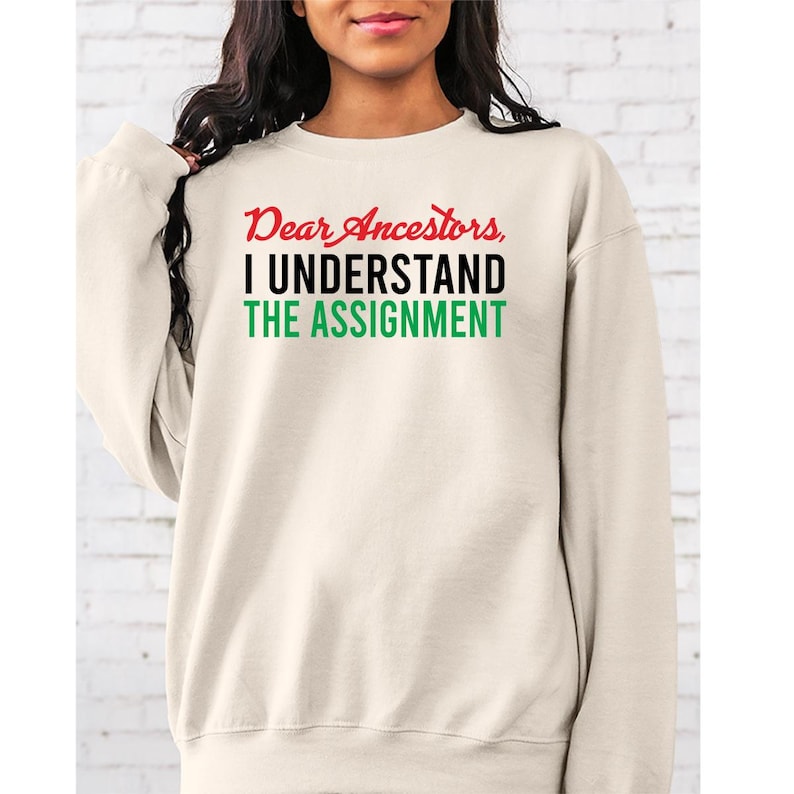 Black History T-Shirt: Dear Ancestors, Juneteenth Tee image 7