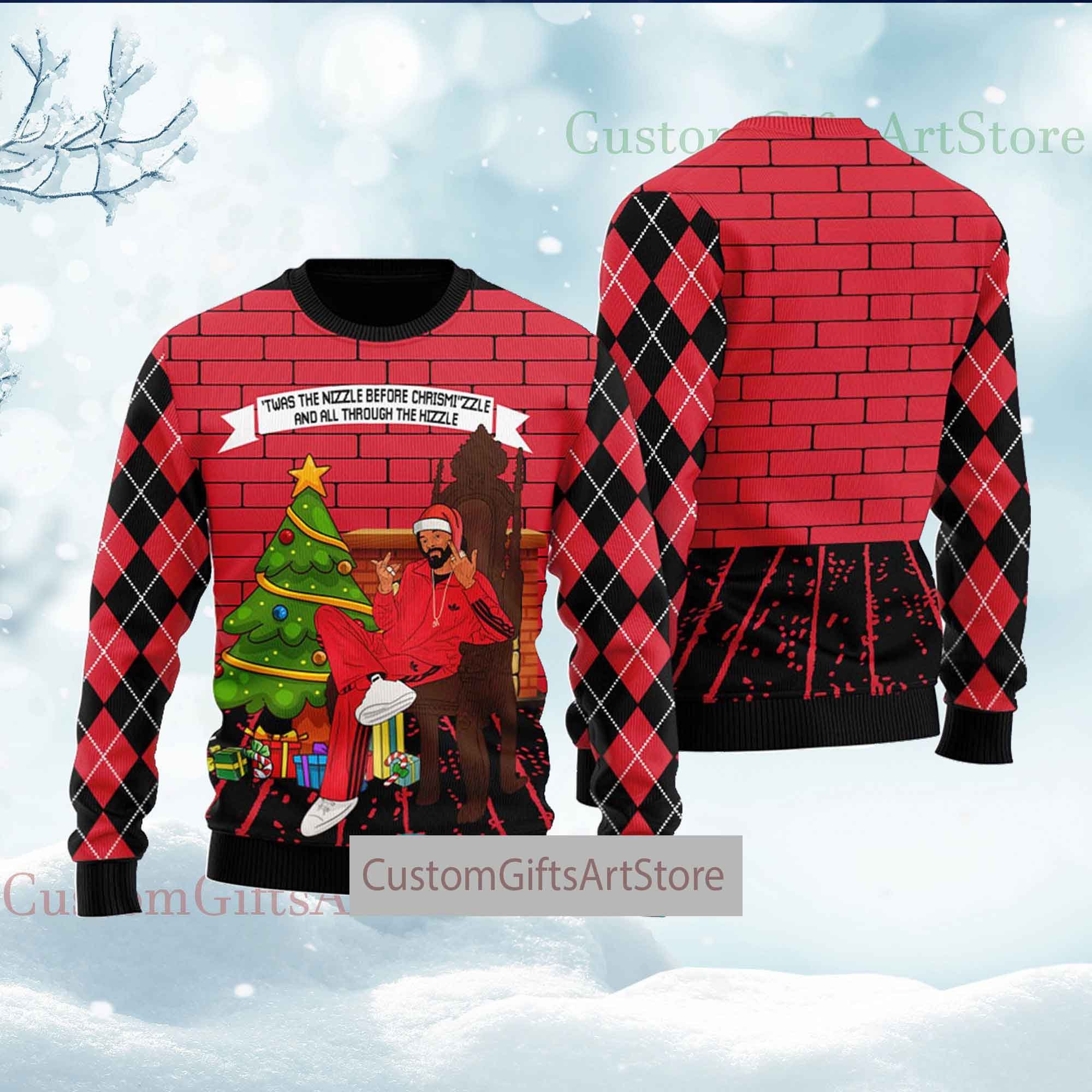 Discover Snoop Dogg Presents Christmas Ugly Sweater, Funny Cute Ugly Christmas Sweater, Xmas Sweatshirt, Holiday Spirit, Sweater for Holiday Parties