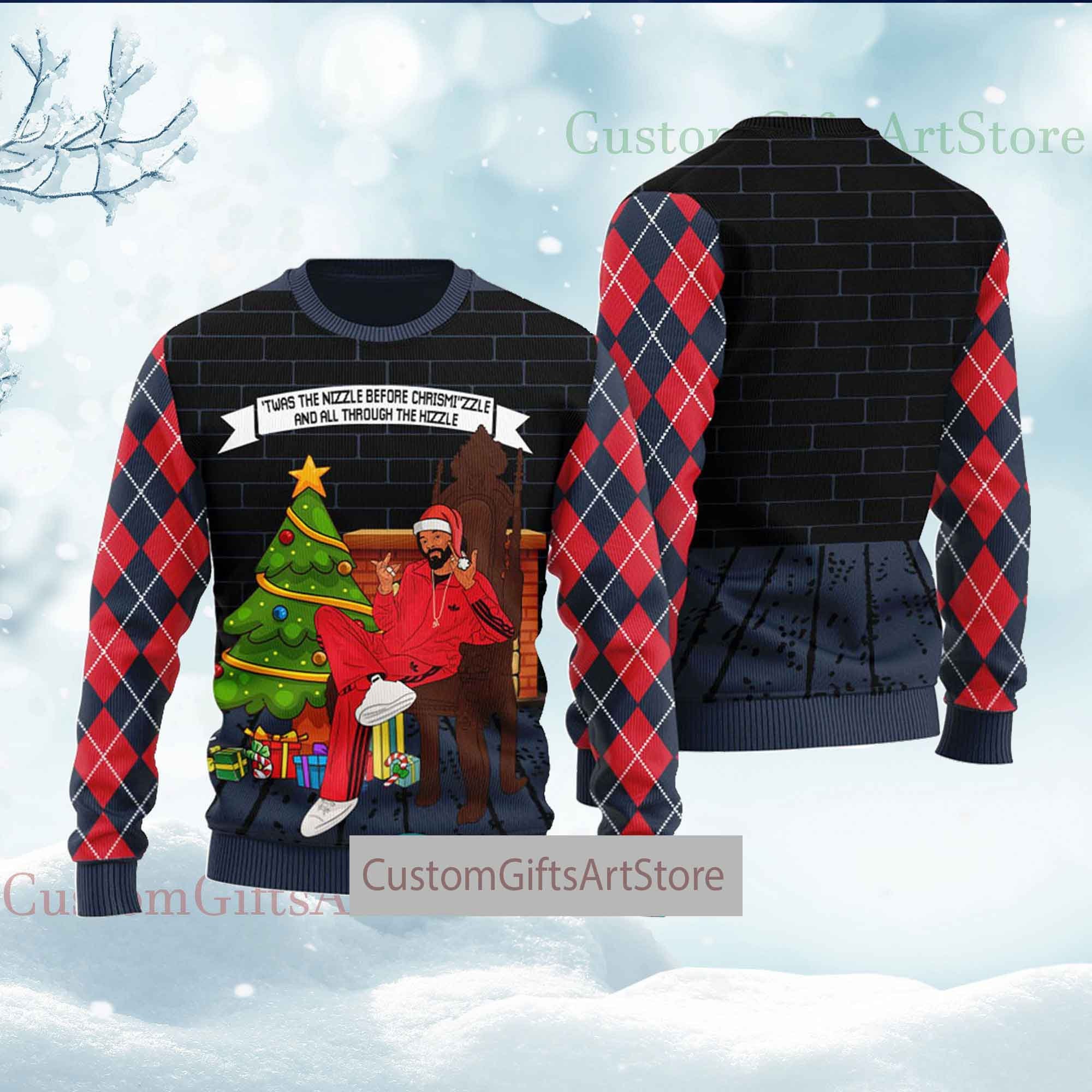 Discover Snoop Dogg Presents Christmas Ugly Sweater, Funny Cute Ugly Christmas Sweater, Xmas Sweatshirt, Holiday Spirit, Sweater for Holiday Parties