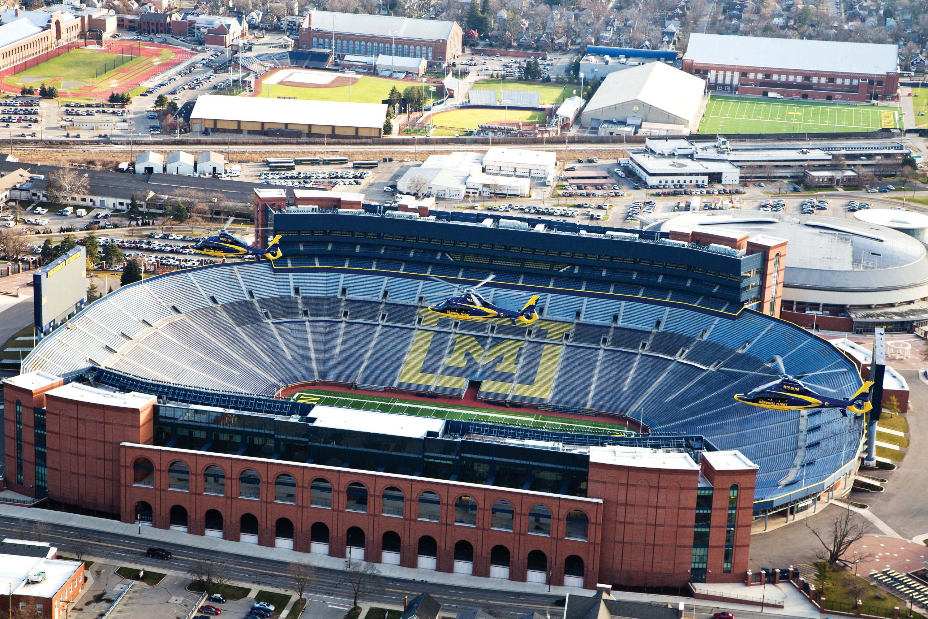 University of Michigan Stadium - Etsy