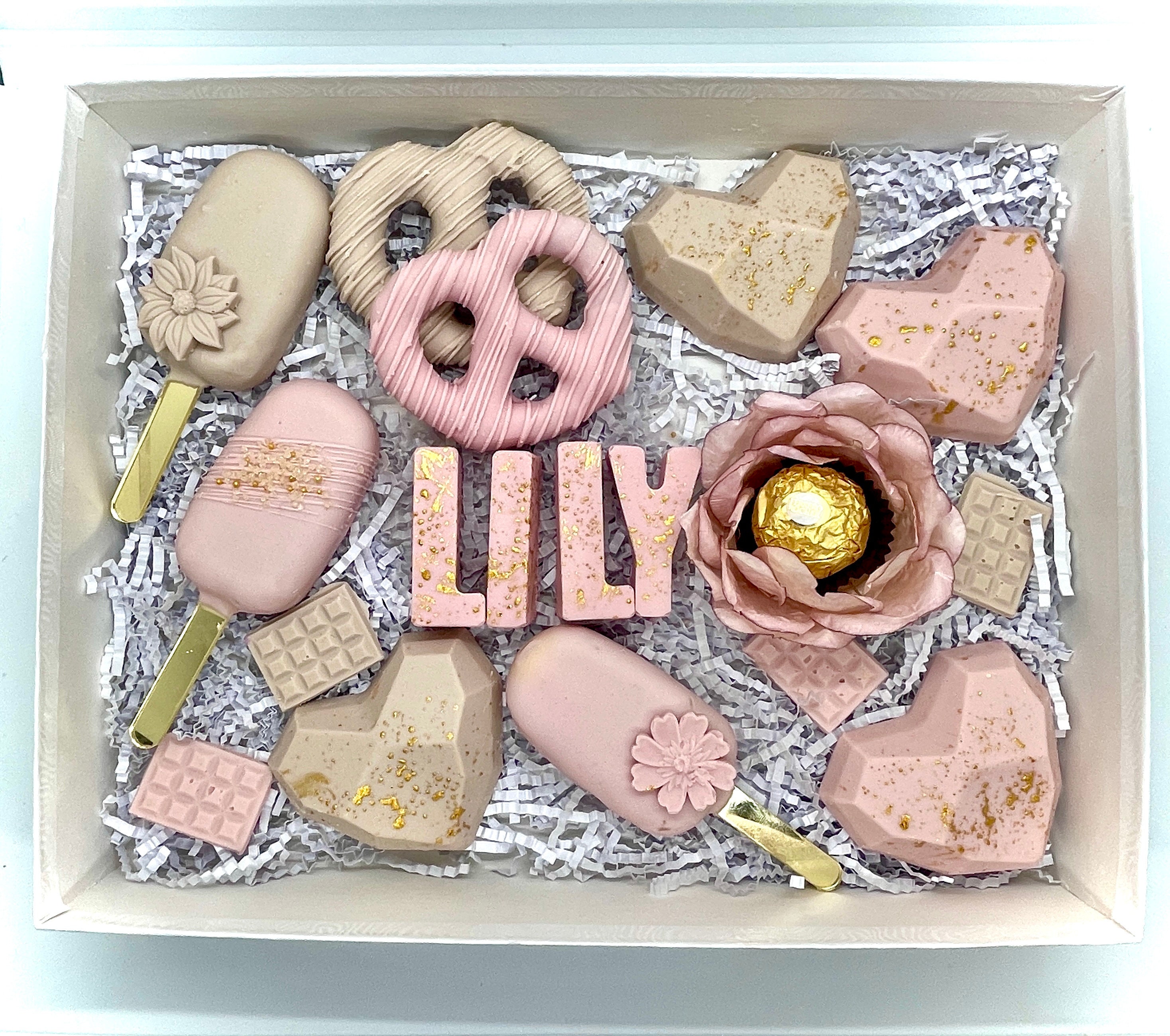 Assorted Treats Gift Box, I Love You Girlfriend, Birthday Gifts