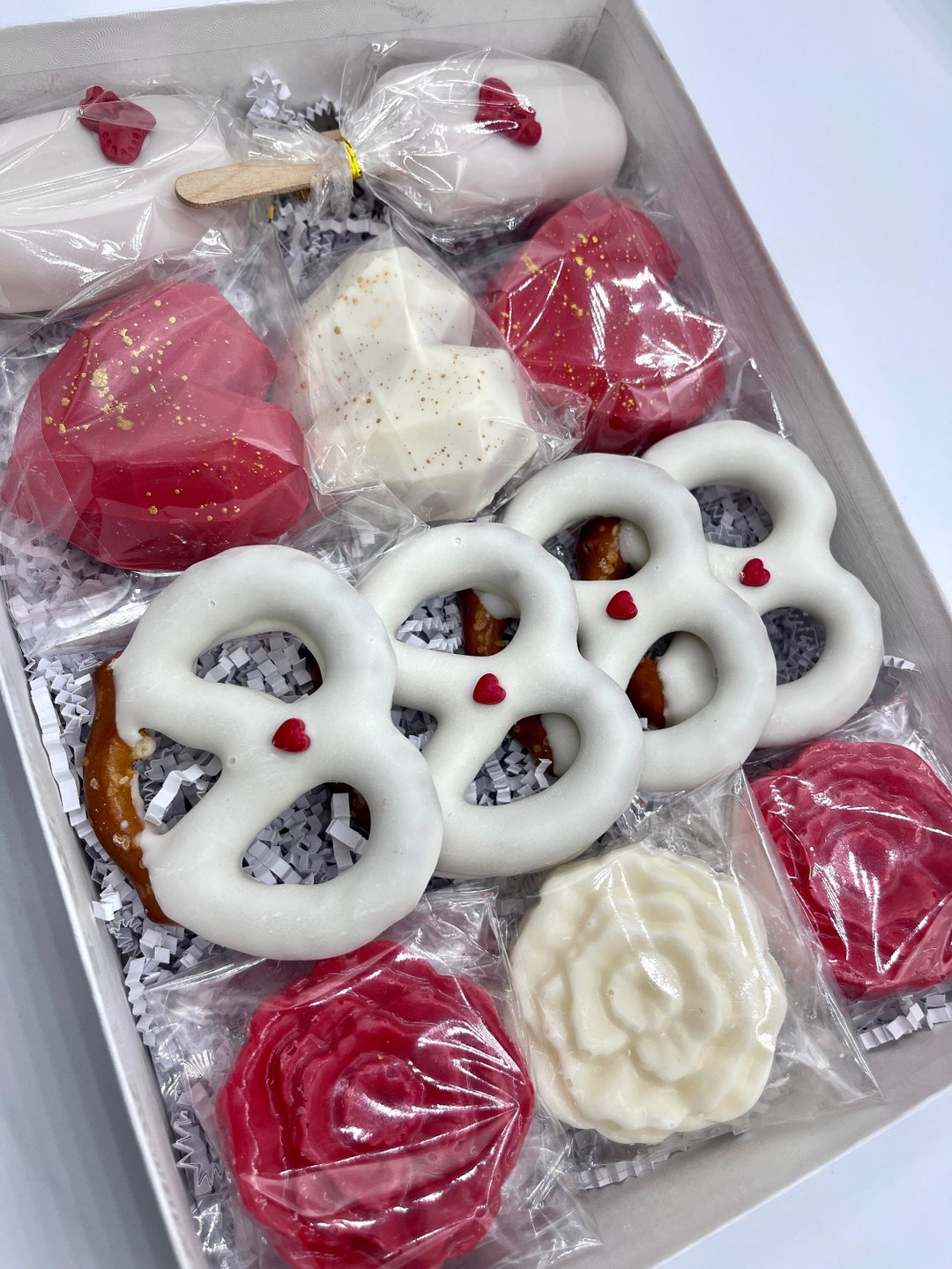 Valentines Day Treat Box, Chocolate Giftbox, Valentines Chocolate