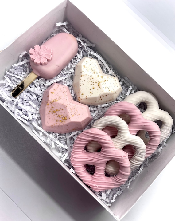 Assorted Treats Gift Box, I Love You Gift Girlfriend, Birthday