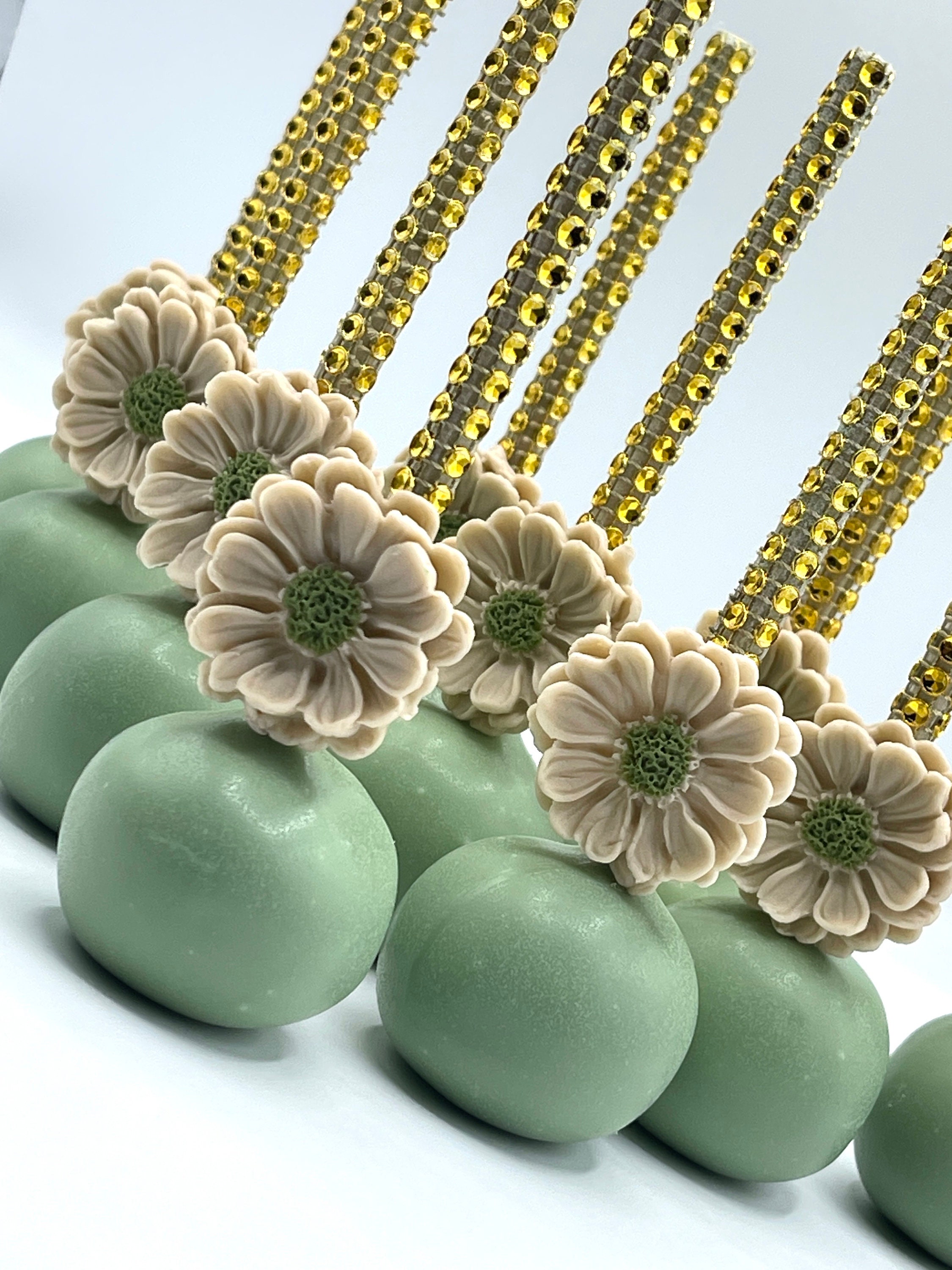 Encanto Inspired Floral Cake Pops for Birthday Party Dessert Tables ...
