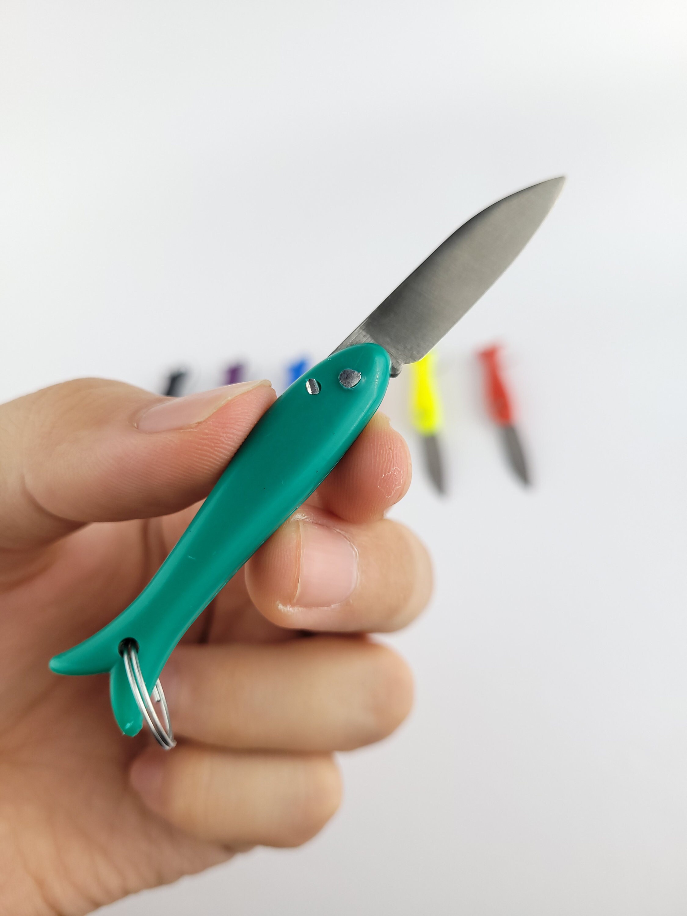 Mini Necklace Knife, Keychain Folding Knife, EDC Pocketsized Small