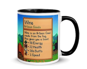 Taza de Stardew Valley, regalo de Stardew Valley, taza de café de Valley, juego de Stardew Valley, taza de Stardew Valley, taza de Stardew, taza de videojuegos, taza de jugador