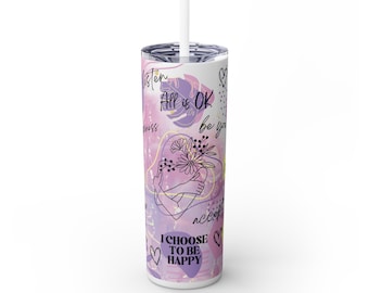 Self love Tumbler , Self love Tumbler, 20oz Self love tumbler , gift for her, daily affirmations