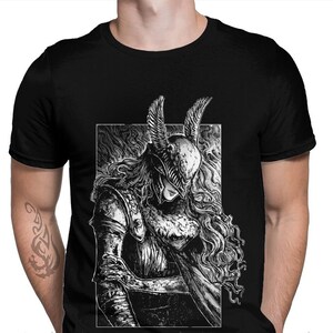 Elden Ring T-Shirts - Malenia Elden Ring Liuyuart Liuyu art